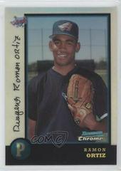 Ramon Ortiz [Refractor] #178 Baseball Cards 1998 Bowman Chrome Prices