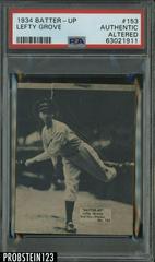 Lefty Grove #153 Baseball Cards 1934 Batter Up Prices