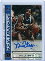 David Thompson Basketball Cards 2020 Donruss Hall Dominator Signatures Prices