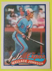 Wallace Johnson #138 Baseball Cards 1989 Topps Tiffany Prices
