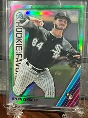 Dylan Cease [Green Refractor] Baseball Cards 2020 Bowman Chrome Rookie of the Year Favorites Prices