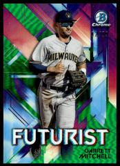 Garrett Mitchell [Green Refractor] #FUT-GM Baseball Cards 2021 Bowman Chrome Futurist Prices