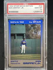 Ken Griffey Jr. #43 Baseball Cards 1992 Star Nova Edition Prices
