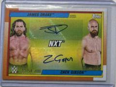James Drake, Zack Gibson Wrestling Cards 2021 Topps Heritage WWE Dual Autographs Prices