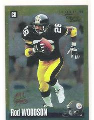 Rod Woodson. [Gold Zone] #13 Football Cards 1994 Panini Score Prices
