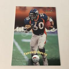 Terrell Davis #3 Football Cards 2000 Fleer Mystique Prices