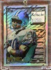 Barry Sanders [Refractor] #103 Football Cards 1996 Topps Finest Prices