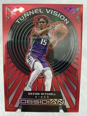 Davion Mitchell #7 Basketball Cards 2021 Panini Obsidian Tunnel Vision Prices