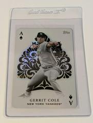Gerrit Cole [Black] #AA-9 Baseball Cards 2023 Topps All Aces Prices