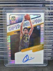 Chris Duarte [Pulsar] Basketball Cards 2021 Panini Donruss Optic Opti Graphs Prices