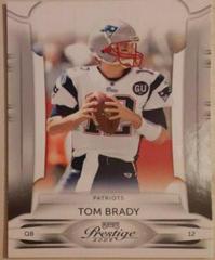 Tom Brady #57 Football Cards 2009 Playoff Prestige Prices