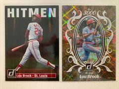 Lou Brock #M3K-16 Baseball Cards 2023 Panini Donruss Mr. 3000 Prices