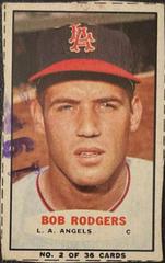 Bob Rodgers [Hand Cut] Baseball Cards 1963 Bazooka Prices