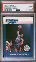 Vinnie Johnson Basketball Cards 1988 Kenner Starting LineUp Prices