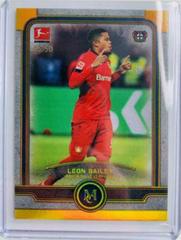 Leon Bailey [Gold] Soccer Cards 2019 Topps Museum Collection Bundesliga Prices