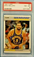 Greg Ballard Basketball Cards 1987 Fleer Prices