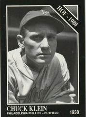 Chuck Klein Baseball Cards 1991 Conlon Collection Prices