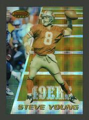 Steve Young [Atomic Refractor] #5 Football Cards 1996 Bowman's Best Prices
