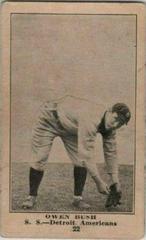 Owen Bush Baseball Cards 1917 Boston Store Prices