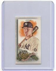 Aaron Judge [Mini No Number] Baseball Cards 2022 Topps Allen & Ginter Prices