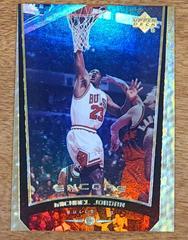 Michael Jordan [Gold F/X] #107 Basketball Cards 1998 Upper Deck Encore Prices