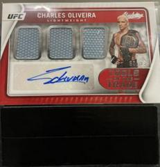 Charles Oliveira #TT-COV Ufc Cards 2022 Panini Chronicles UFC Tools of the Trade Signatures Prices
