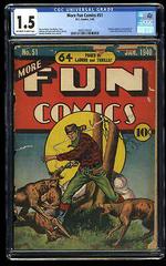 More Fun Comics #51 (1940) Comic Books More Fun Comics Prices