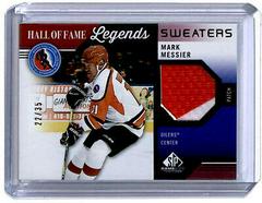 Mark Messier [Patch] Hockey Cards 2021 SP Game Used HOF Legends Sweaters Prices