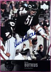 Dick Butkus [Autograph] Football Cards 1997 Upper Deck Legends Prices