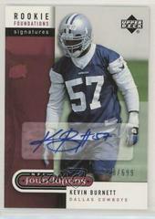 Kevin Burnett [Autograph] Football Cards 2005 Upper Deck Foundations Prices