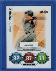 Buster Posey [Code Card] Baseball Cards 2010 Topps Attax Prices