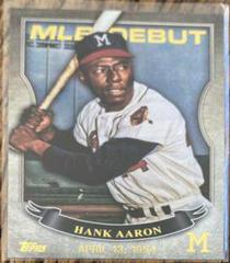 Hank Aaron [Gold] #MLBD-1 Baseball Cards 2016 Topps MLB Debut Prices