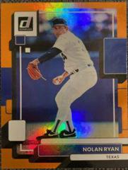 Nolan Ryan [Holo Orange] #118 Baseball Cards 2022 Panini Donruss Prices