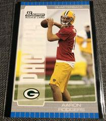 Aaron Rodgers [Silver] Football Cards 2005 Bowman Prices