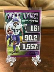 Dalvin Cook [Purple] Football Cards 2021 Panini Score Next Level Stats Prices