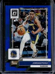 Jordan Poole [Blue] #100 Basketball Cards 2022 Panini Donruss Optic Prices
