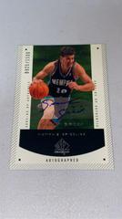 Gordan Giricek [Autograph-Limited] Basketball Cards 2002 SP Authentic Prices