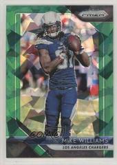 Mike Williams [Green Prizm Crystals] #100 Football Cards 2018 Panini Prizm Prices
