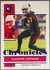 DeAndre Hopkins [Blue] Football Cards 2021 Panini Chronicles Prices
