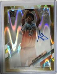 Alexandre Sarr [Gold RayWave Refractor] #CA-AS2 Basketball Cards 2021 Topps Chrome OTE Overtime Elite Autographs Prices