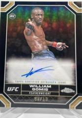 William Gomis [Black Refractor] #CRA-WGO Ufc Cards 2024 Topps Chrome UFC Rookie Autograph Prices