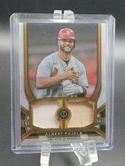 Albert Pujols [Gold] Baseball Cards 2023 Topps Tribute Dual Relics Prices