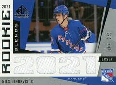 Nils Lundkvist Hockey Cards 2021 SP Game Used Rookie Blends Prices