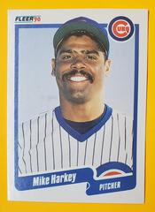 Mike Harkey #33 Baseball Cards 1990 Fleer Prices