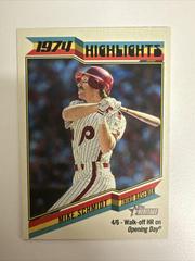 Mike Schmidt Baseball Cards 2023 Topps Heritage 1974 Highlights Prices