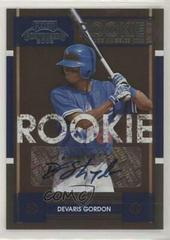 Devaris Gordon [Autograph] Baseball Cards 2008 Playoff Contenders Prices