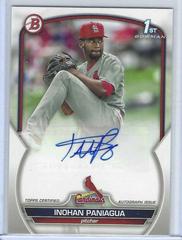 Inohan Paniagua Baseball Cards 2023 Bowman Paper Prospect Autographs Prices