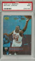 Michael Jordan #22 Basketball Cards 2006 Upper Deck Prices