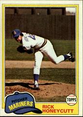 Rick Honeycutt #33 Baseball Cards 1981 Topps Prices