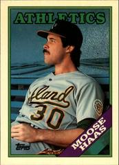Moose Haas Baseball Cards 1988 Topps Tiffany Prices